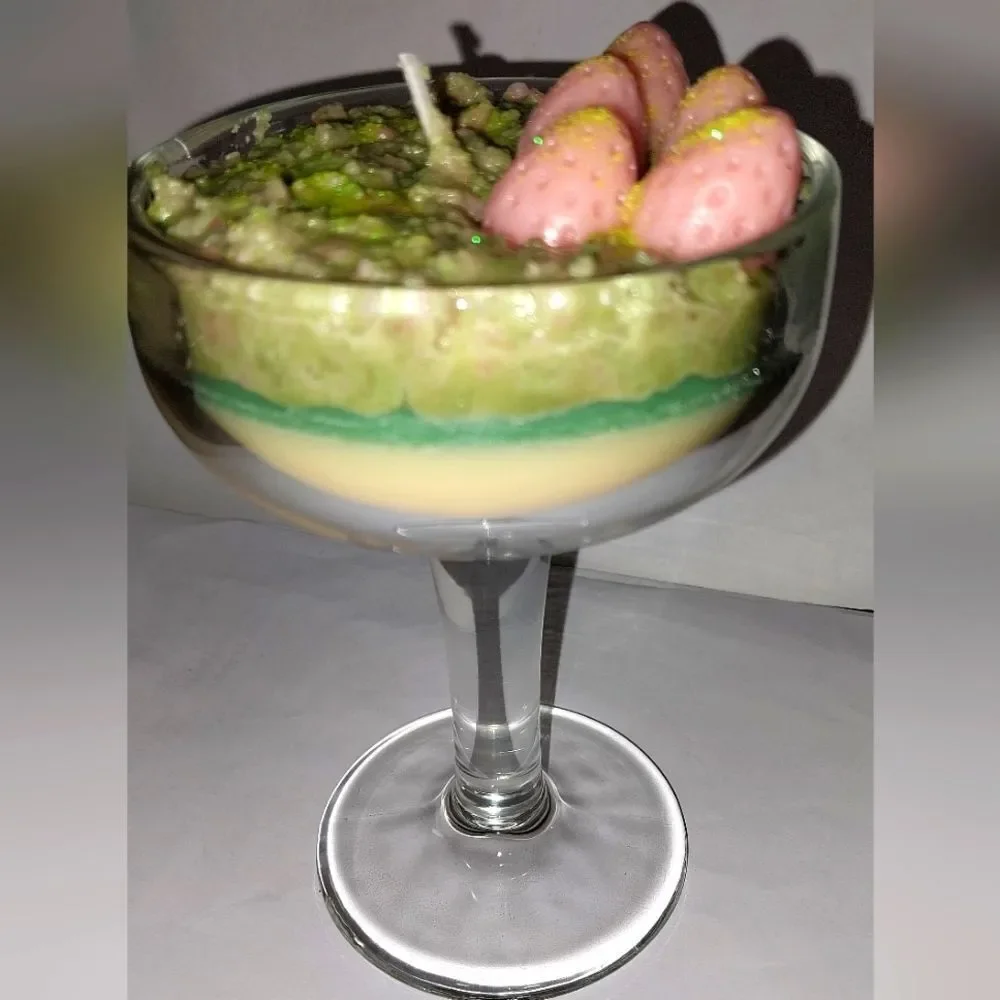 Hand crafted limited edition Skinny margarita candle